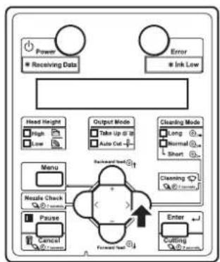 Mutoh VJ-1638 - Custom confirmation pattern - 6