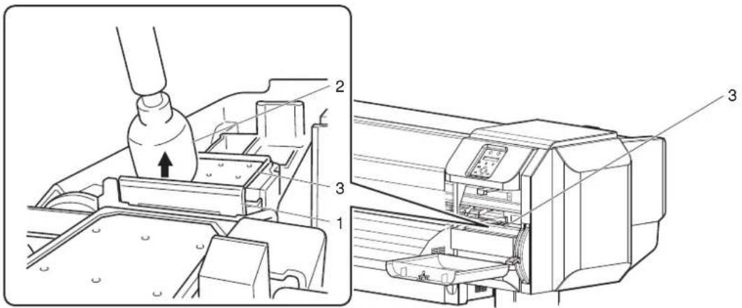 Mutoh VJ-1638 - CAUTION - 2