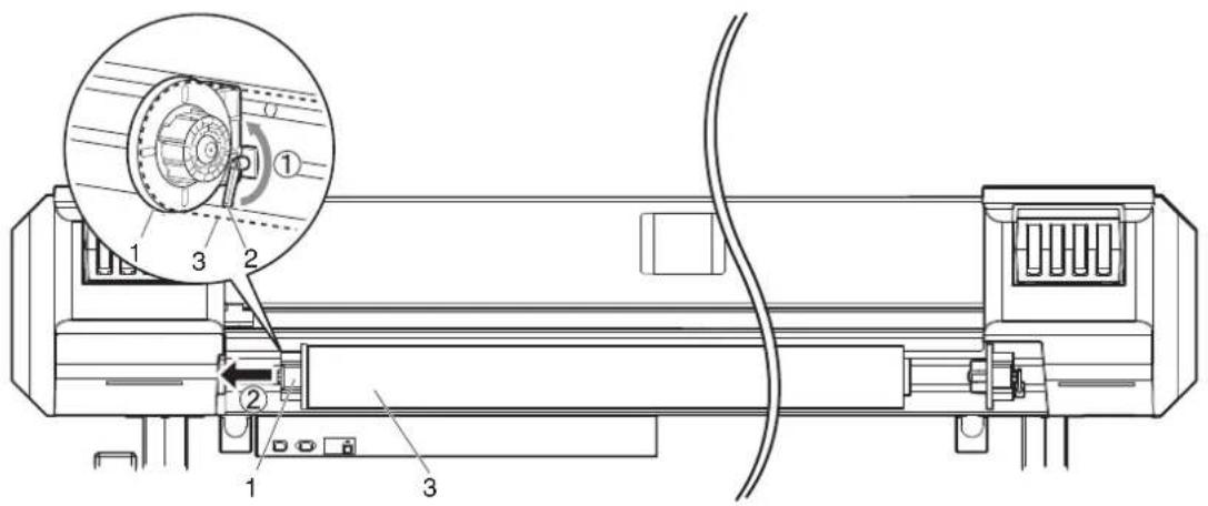 Mutoh VJ-1638 - Replacing steps - 4