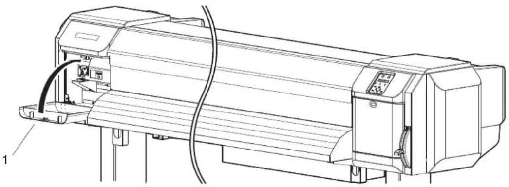 Mutoh VJ-1638 - CAUTION - 2