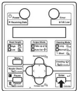 Mutoh VJ-1638W - Standard confirmation pattern - 9