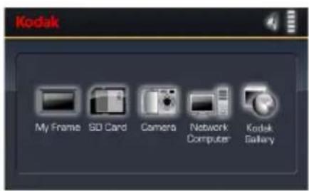 KODAK EasyShare SV-710 - Choosing a different picture location - 1