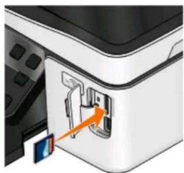 DELL P513w - Using a memory card or flash drive with the printer - 1