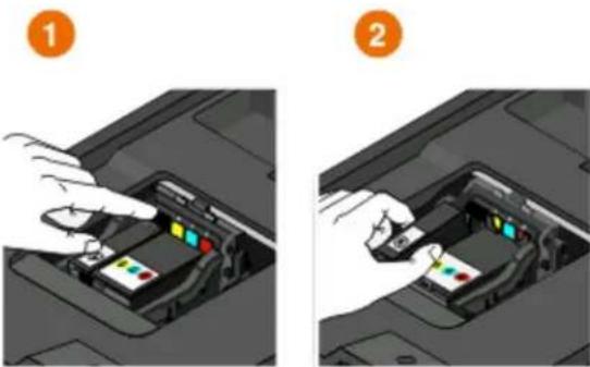 DELL P513w - Replacing ink cartridges - 2