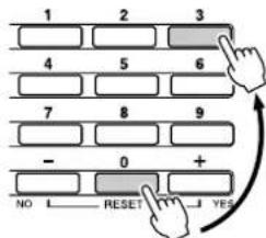 YAMAHA PSR-E403 - Example: Song number "003" can be entered in three ways. - 1