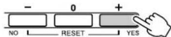 YAMAHA PSR-E403 - A confirmation message for the load operation will appear. Press the [+/YES] button to actually load the file. - 1