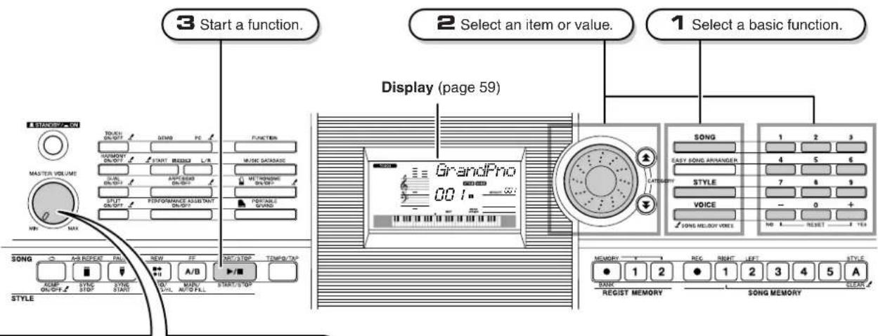 YAMAHA PSR-E403 - Basic Operation - 1