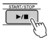 YAMAHA PSR-E403 - Stop recording by pressing the [START/STOP] or [REC] button. - 1