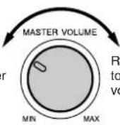 YAMAHA PSR-E403 - ●Volume Adjustment - 1