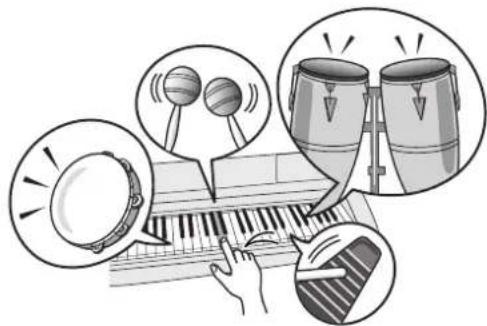 YAMAHA PSR-E403 - Drum Kits - 1