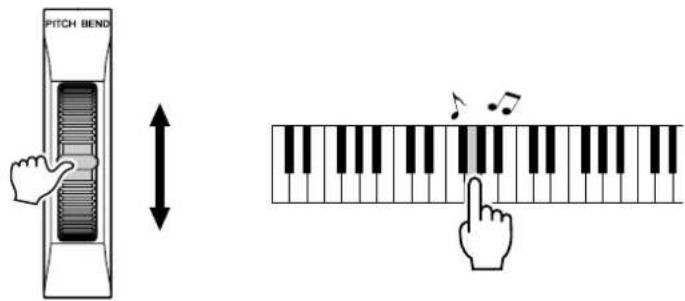 YAMAHA PSR-E403 - Pitch Bend - 1