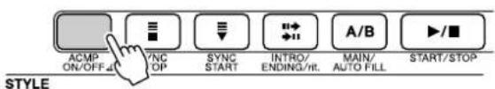 YAMAHA PSR-E403 - Setting the Split Point - 1