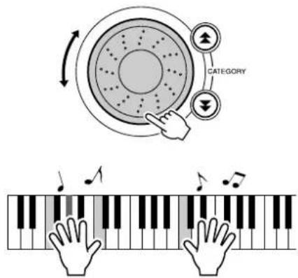 YAMAHA PSR-E403 - One Touch Setting - 3