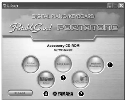 YAMAHA PSR-E403 - CD-ROM Contents - 1