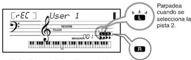 [rEC] User 1 REVERB TOUCH MEASURE DO Parpadea cuando se selecciona la pista 2. R
