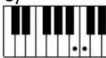 YAMAHA PSR-E313 - Acordes fáciles - 2