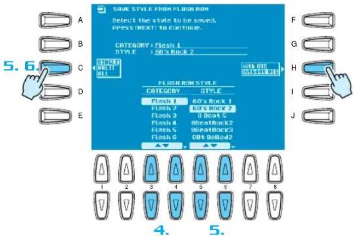 YAMAHA PSR-9000 - Individual Flash Styles - 4