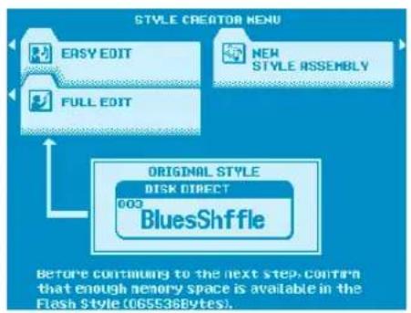 YAMAHA PSR-9000 - Style Creator & Disk Direct Styles. - 3