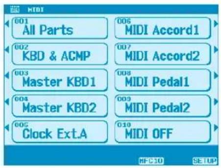 YAMAHA PSR-9000 - MIDI Templates. - 1