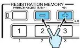 YAMAHA PSR-9000 - Register Bank View - 1