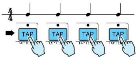 YAMAHA PSR-9000 - Tap Tempo Sound. - 1