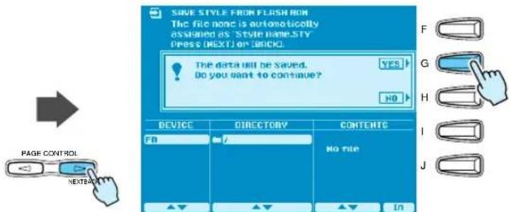 YAMAHA PSR-9000 - Individual Flash Styles - 6