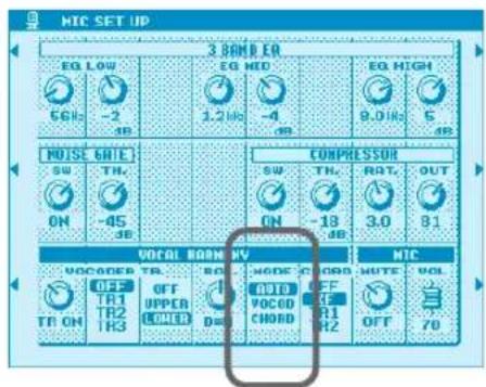YAMAHA PSR-9000 - Vocal Harmony Mode - 1