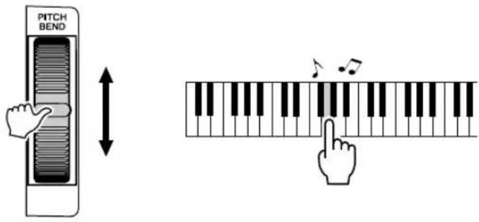 YAMAHA PSR-E413 - Pitch Bend - 1