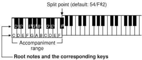 YAMAHA PSR-E413 - Playing Auto-accompaniment Chords - 1