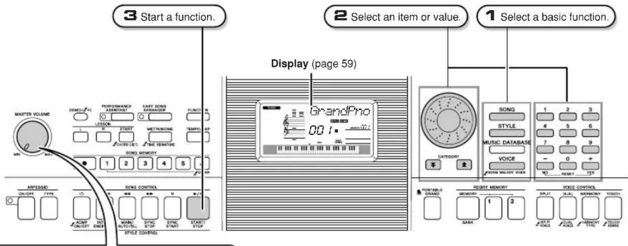 YAMAHA PSR-E413 - Basic Operation - 1