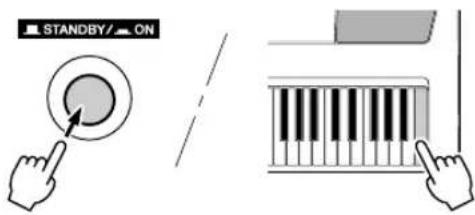 YAMAHA PSR-E413 - ■Backup Clear.... - 1