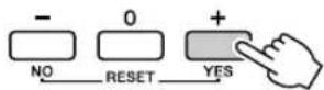 YAMAHA PSR-E413 - A confirmation message for the load operation will appear. Press the [+/YES] button to actually load the file. - 1