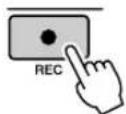 YAMAHA PSR-E413 - Stop recording by pressing the [▶(START/STOP) or [REC] button. - 2
