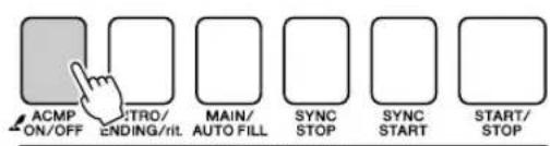 YAMAHA PSR-E413 - Setting the Split Point - 1