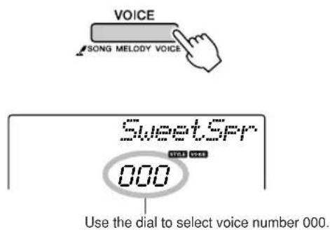 YAMAHA PSR-E413 - One Touch Setting - 1
