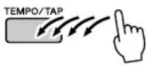 YAMAHA PSR-E413 - Tap Start - 1