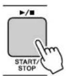 YAMAHA PSR-E413 - Stop recording by pressing the [▶(START/STOP) or [REC] button. - 1