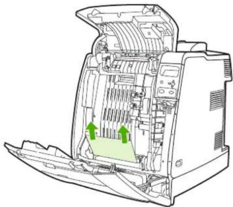 HP Color LaserJet 4700dn - Clearing other jams - 3