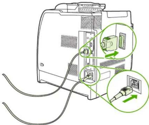 HP Color LaserJet 4700dn - Installing a hard drive - 7