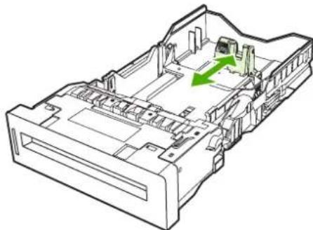 HP Color LaserJet 4700dn - Loading detectable standard-sized media into Tray 2 and optional trays - 5