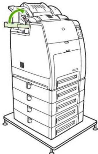 HP Color LaserJet 4700dn - Staple jams - 8