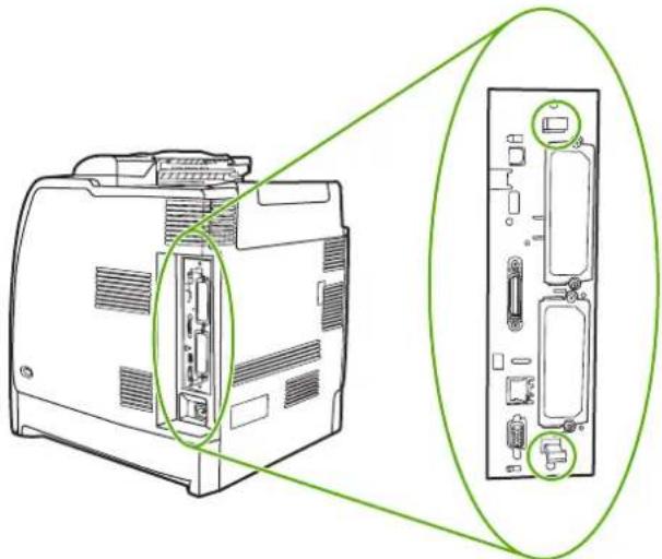 HP Color LaserJet 4700dn - Installing DDR memory DIMMs - 4