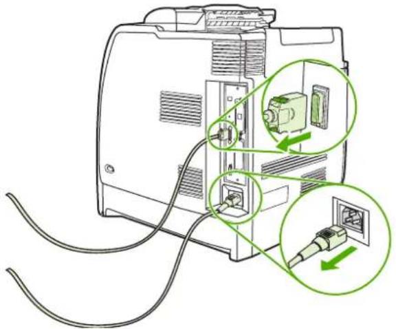 HP Color LaserJet 4700dn - Installing a hard drive - 2