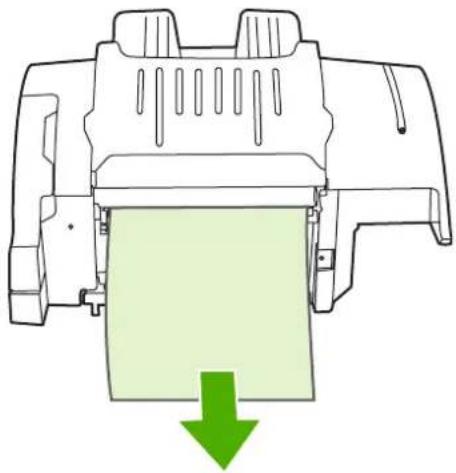 HP Color LaserJet 4700dn - Clearing jams inside the stapler/stacker - 5