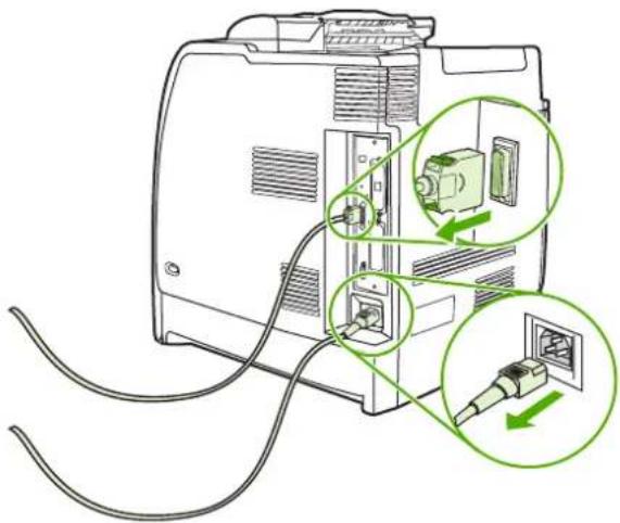 HP Color LaserJet 4700dn - Installing DDR memory DIMMs - 2