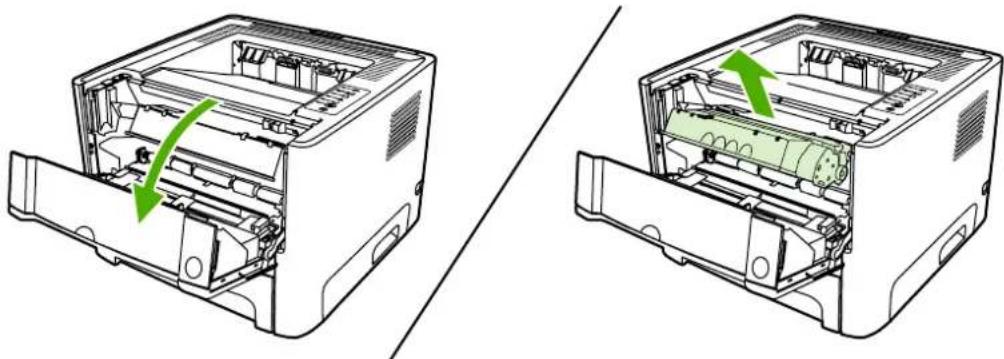 HP LaserJet P2015n - Input trays - 4