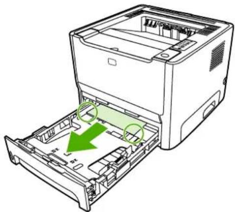 HP LaserJet P2015n - Input trays - 8