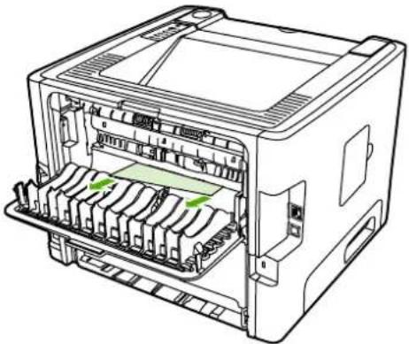HP LaserJet P2015n - Straight-through output path - 4