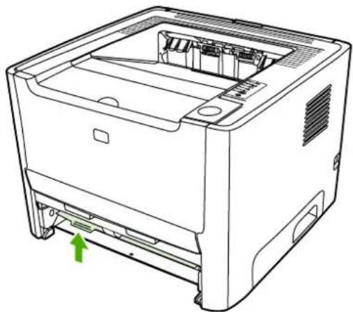 HP LaserJet P2015n - Clean the pickup roller (tray 2) - 15