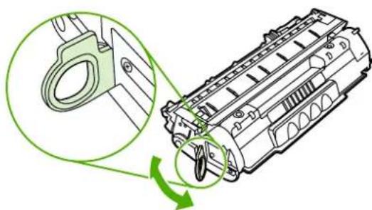 HP LaserJet P2015n - Replace the print cartridge - 3